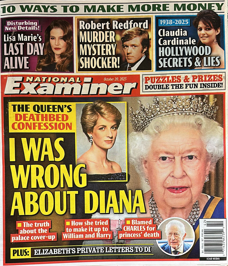 National Examiner Weekly Magazine