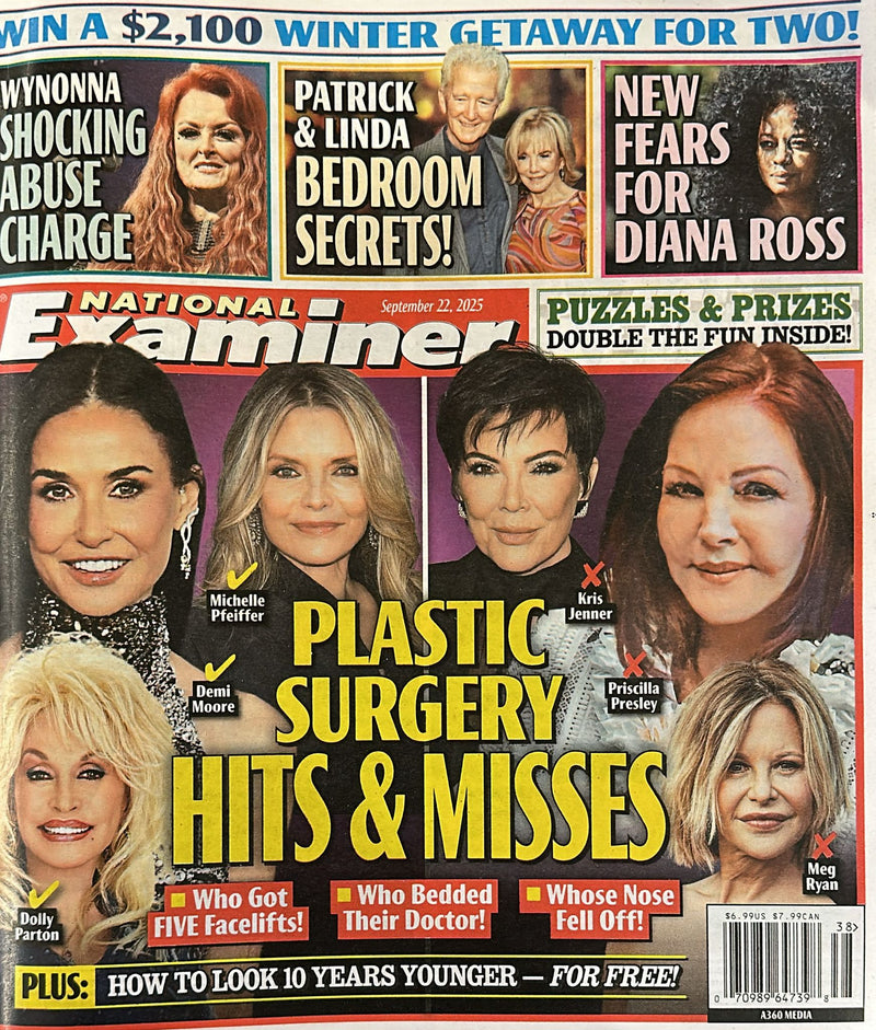National Examiner Weekly Magazine