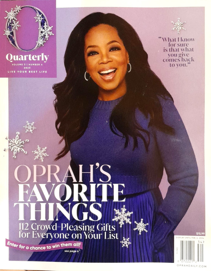 Buy Oprah Quarterly Magazine Subscription in USA
