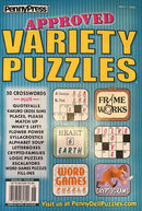 Penny Press Approved Variety Puzzles Magazine