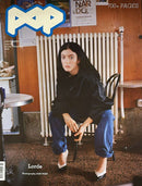 Pop Magazine cover featuring Lorde seated in a cafe wearing a black top and blue jeans with 700 pages text and vintage interior details