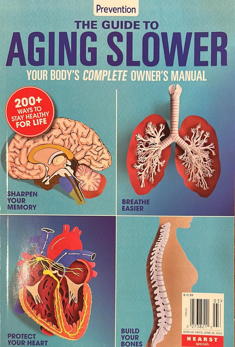 The Prevention Guide To Aging Slower Magazine
