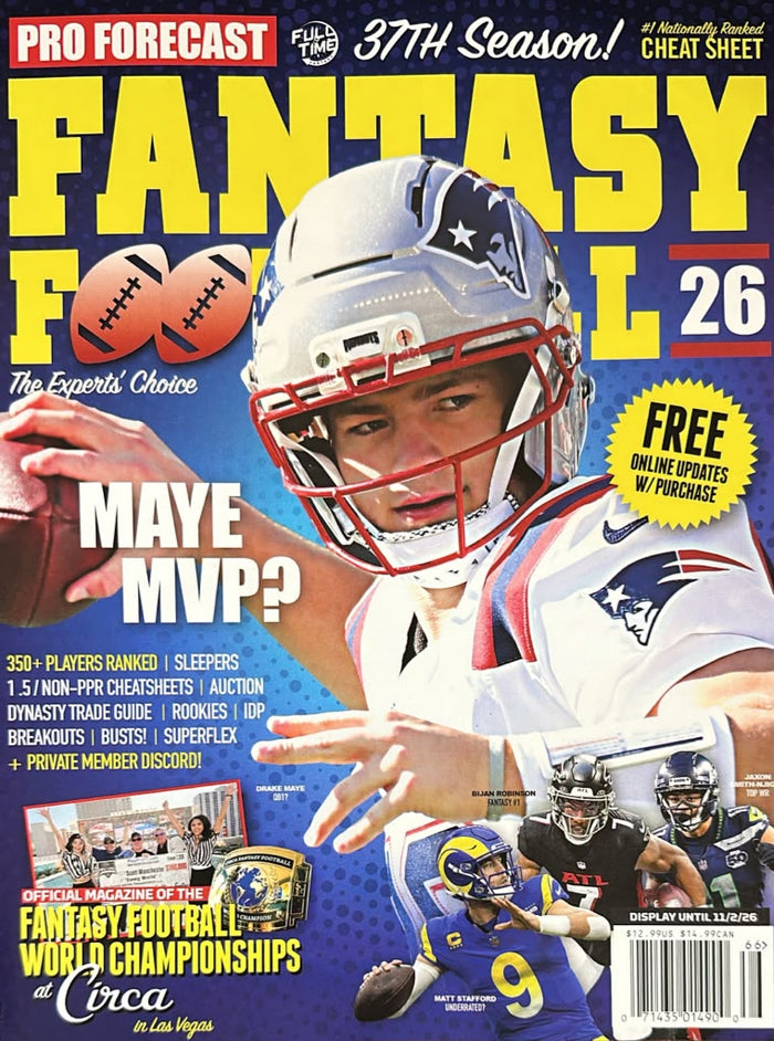 Fantasy Football Magazine- Pro Forecast