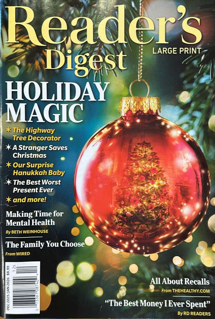 Reader's Digest Large Print Magazine