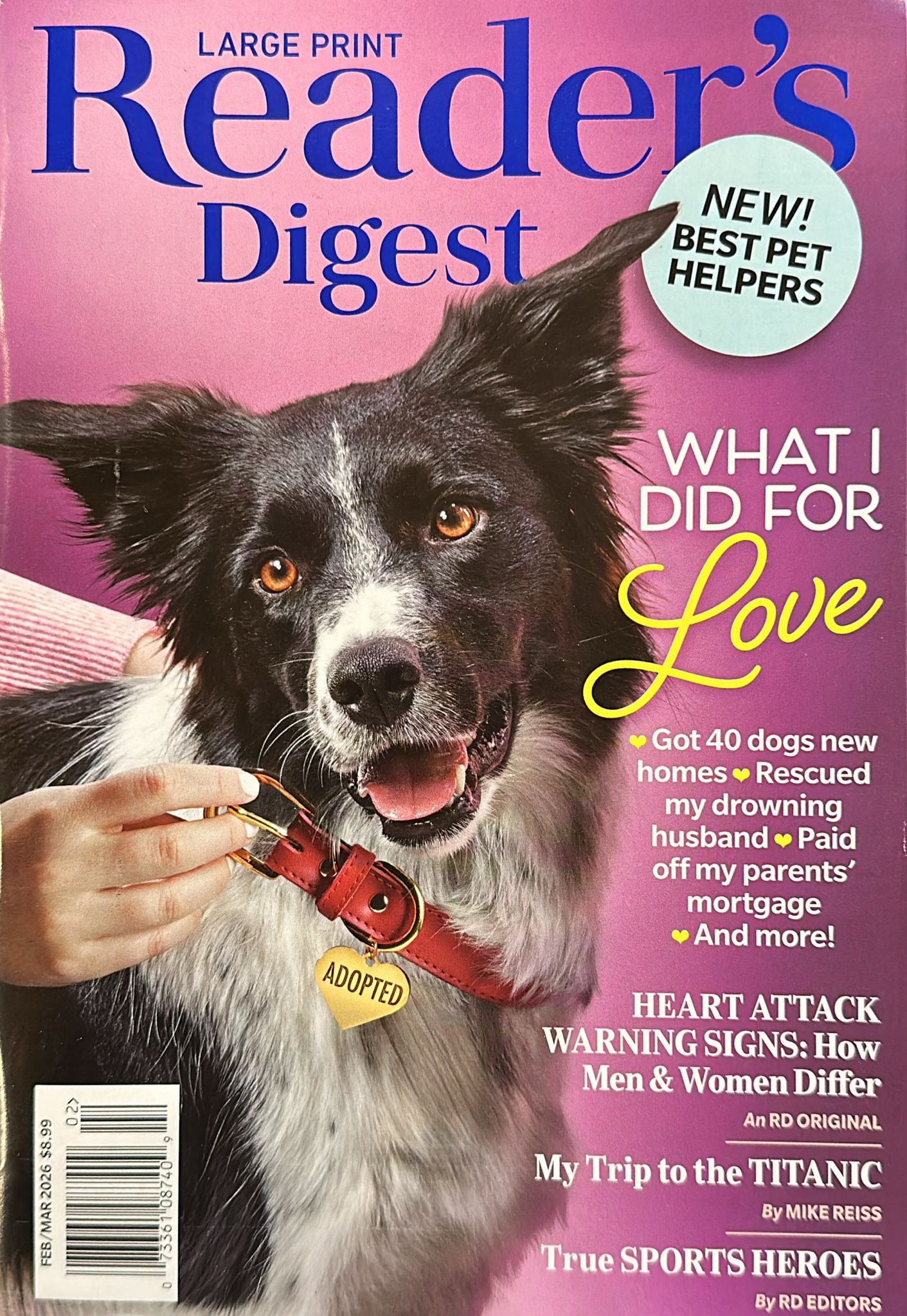 Buy Reader's Digest Large Print Magazine SubscriptionEntertainment Mag