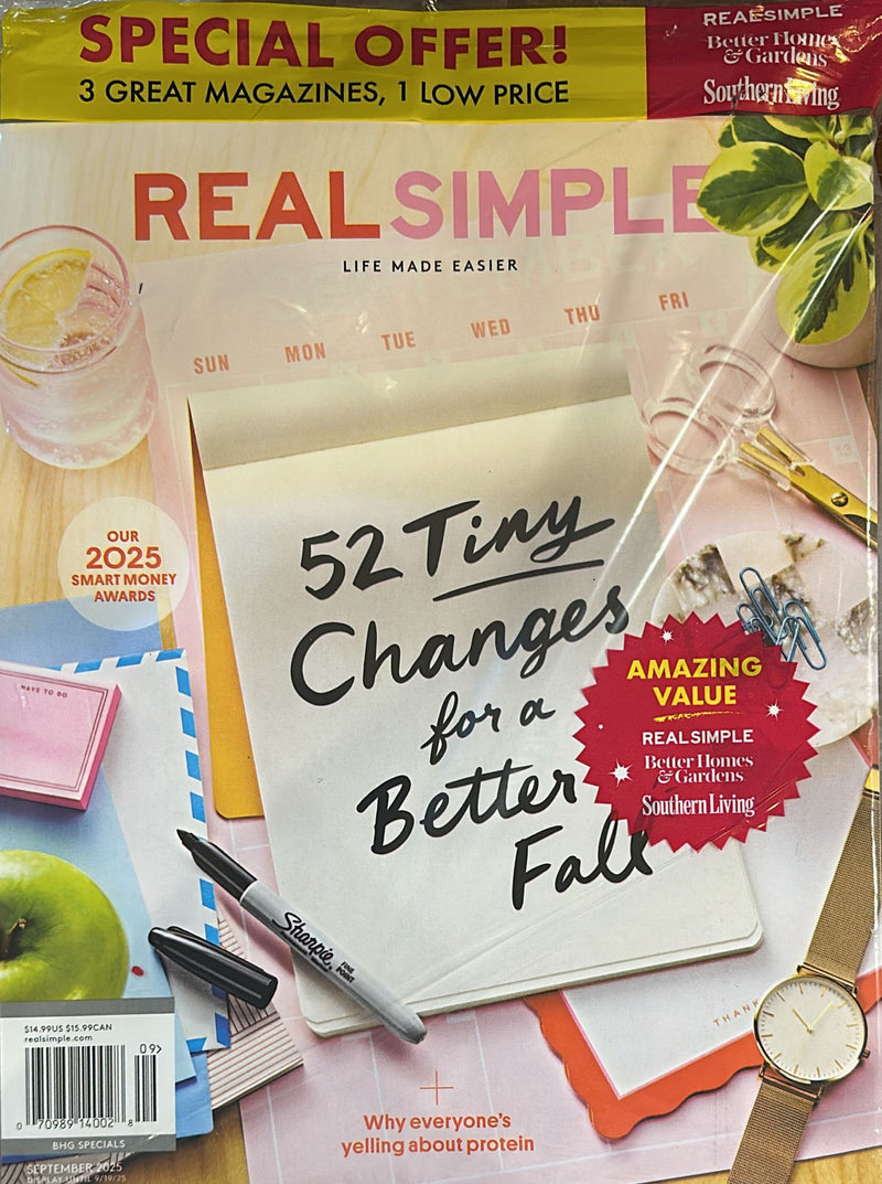 Real Simple + Southern Living + Better Homes & Garden