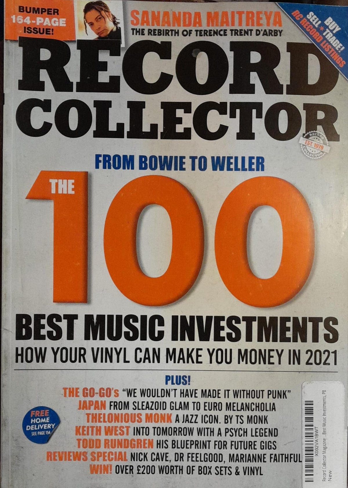 Buy Record Collector UK Magazine Subscription | Buy at