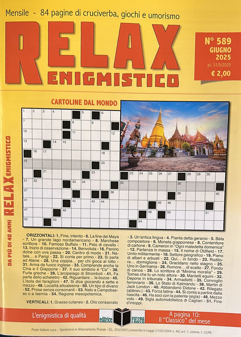 Relax Enigmistico Magazine