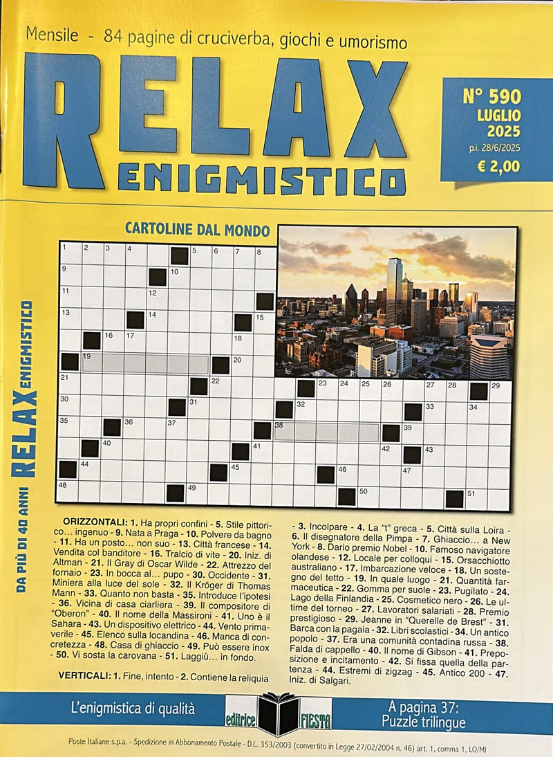 Relax Enigmistico Magazine