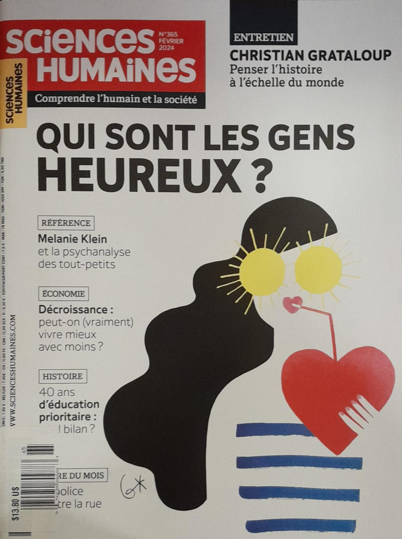 Sciences Humaines - Papier + Acces Du Numero En Cours Sur Le Site France Magazine