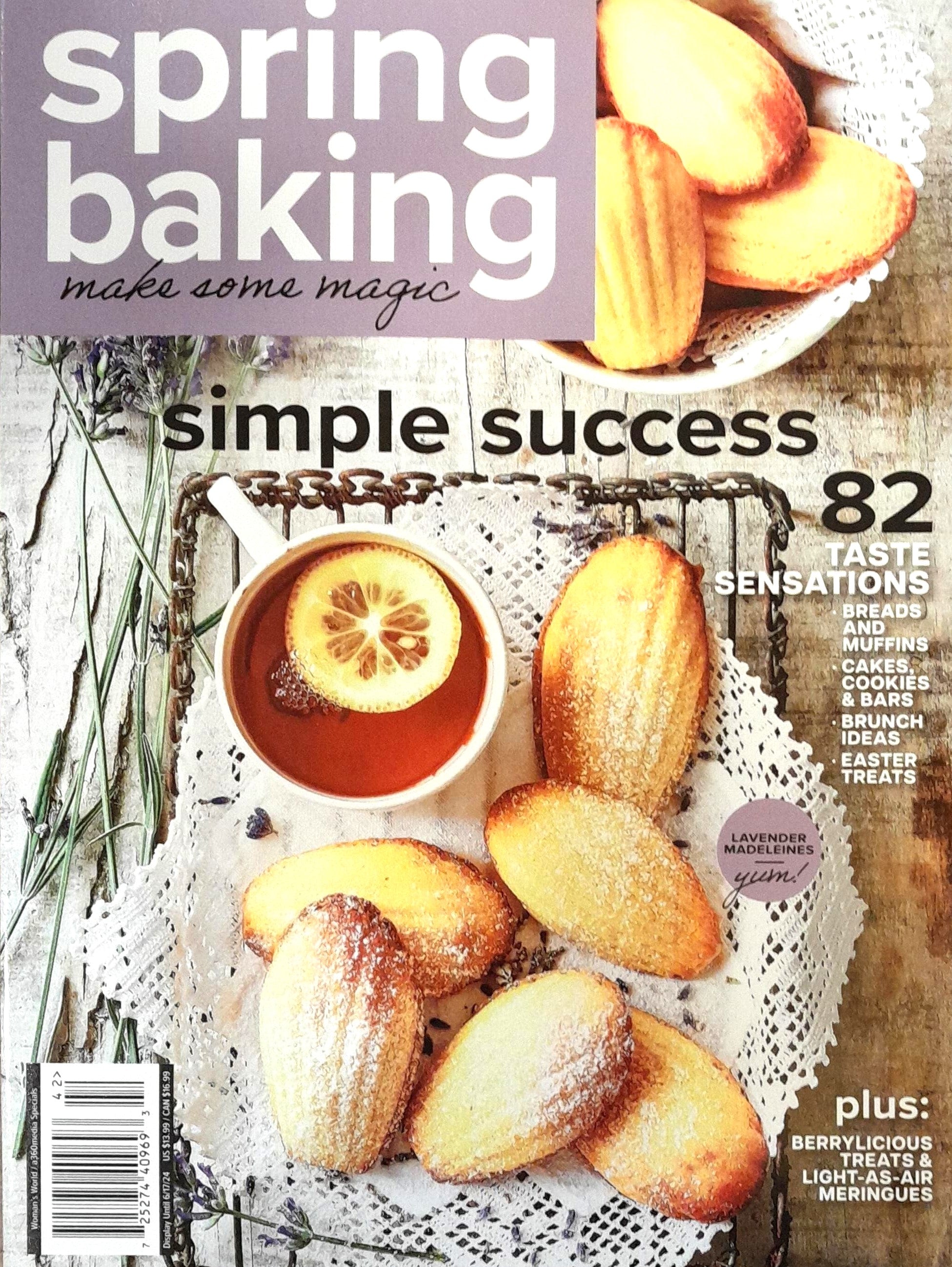 Learning Baking Magazine Spring Baking Magazine