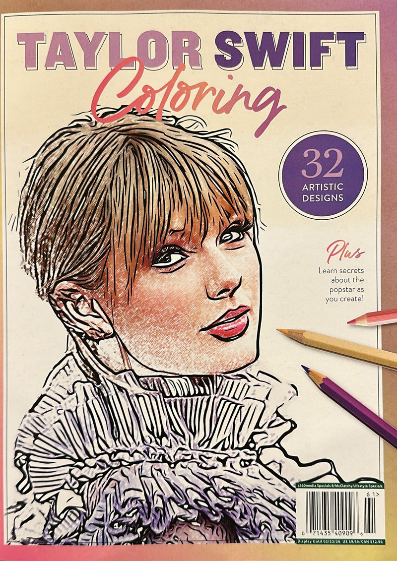 Taylor Swift Coloring Magazine