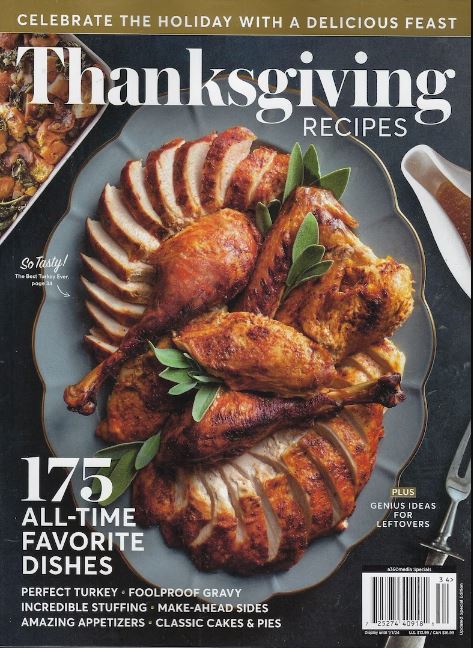 Taste Of Home Thanksgiving Magazine