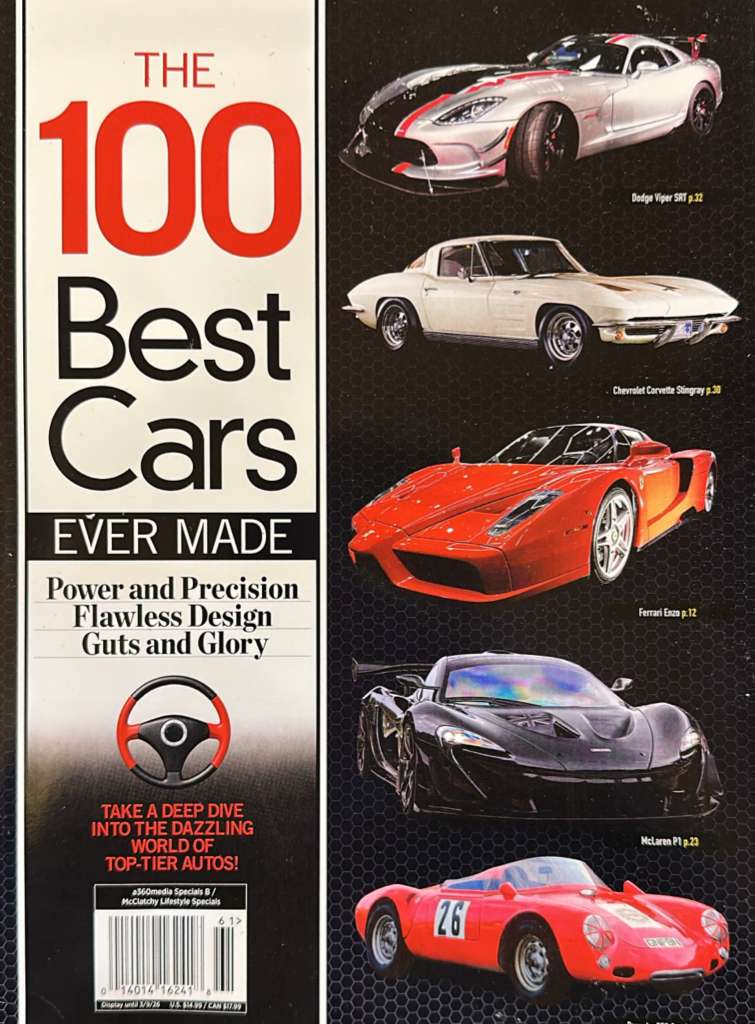 The 100 Best Cars Ever Made Magazine
