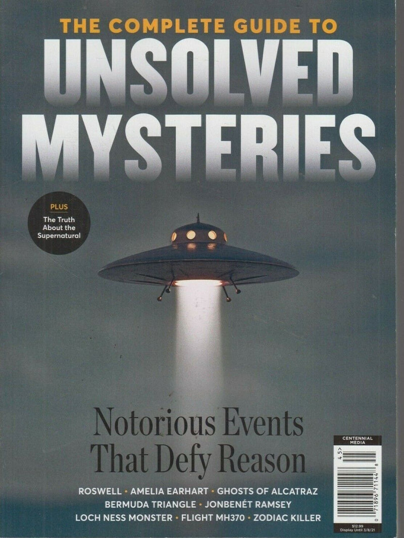 The Complete Guide To Unsolved Mysteries Magazine