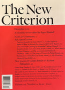 The New Criterion Magazine