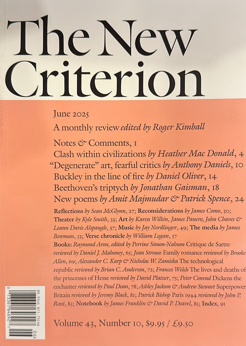The New Criterion Magazine