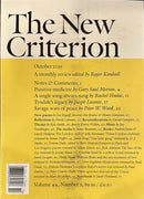 The New Criterion Magazine