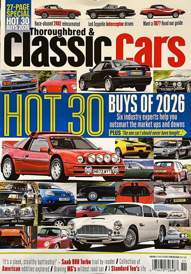 Thoroughbred and Classic Cars Magazine