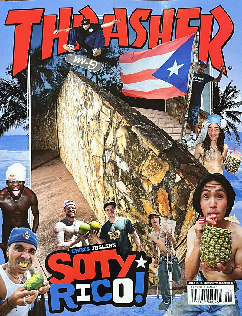 Buy Thrasher Magazine Subscription issued by Magazine Cafe Store