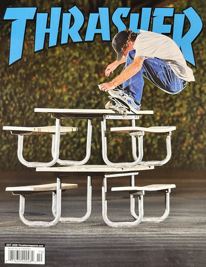Buy Thrasher Magazine Subscription issued by Magazine Cafe Store