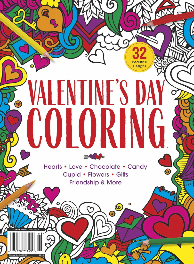 Valentine's Day Coloring Magazine