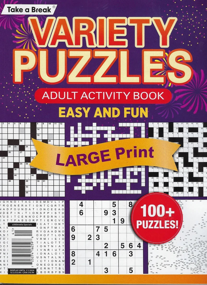 Variety Puzzles Magazine