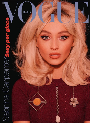 Vogue Italia October 2025 - Sabrina Carpenter