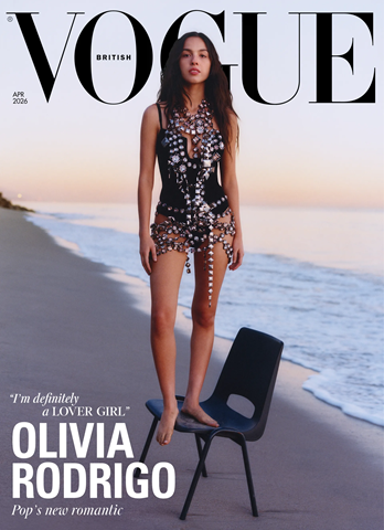 British Vogue UK April 2026 - Olivia Rodrigo only at $14.99