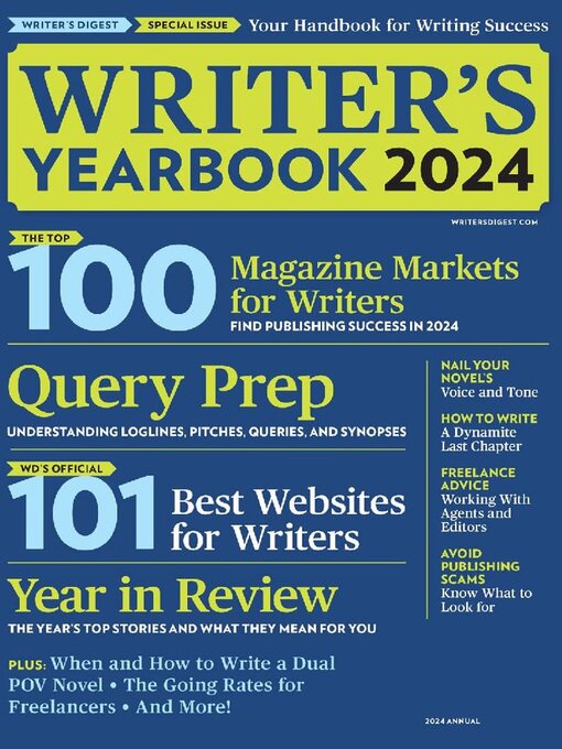 Writer's Yearbook 2024 Magazine