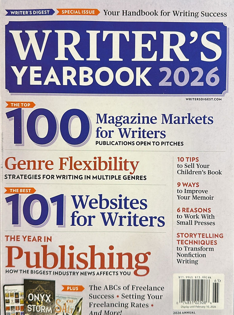 Writer’s Yearbook 2026 Magazine