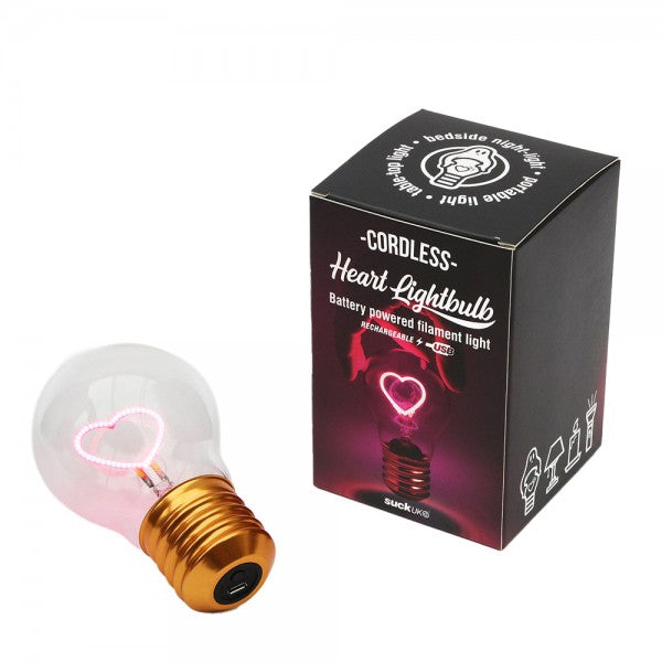 Heart Cordless Lightbulb
