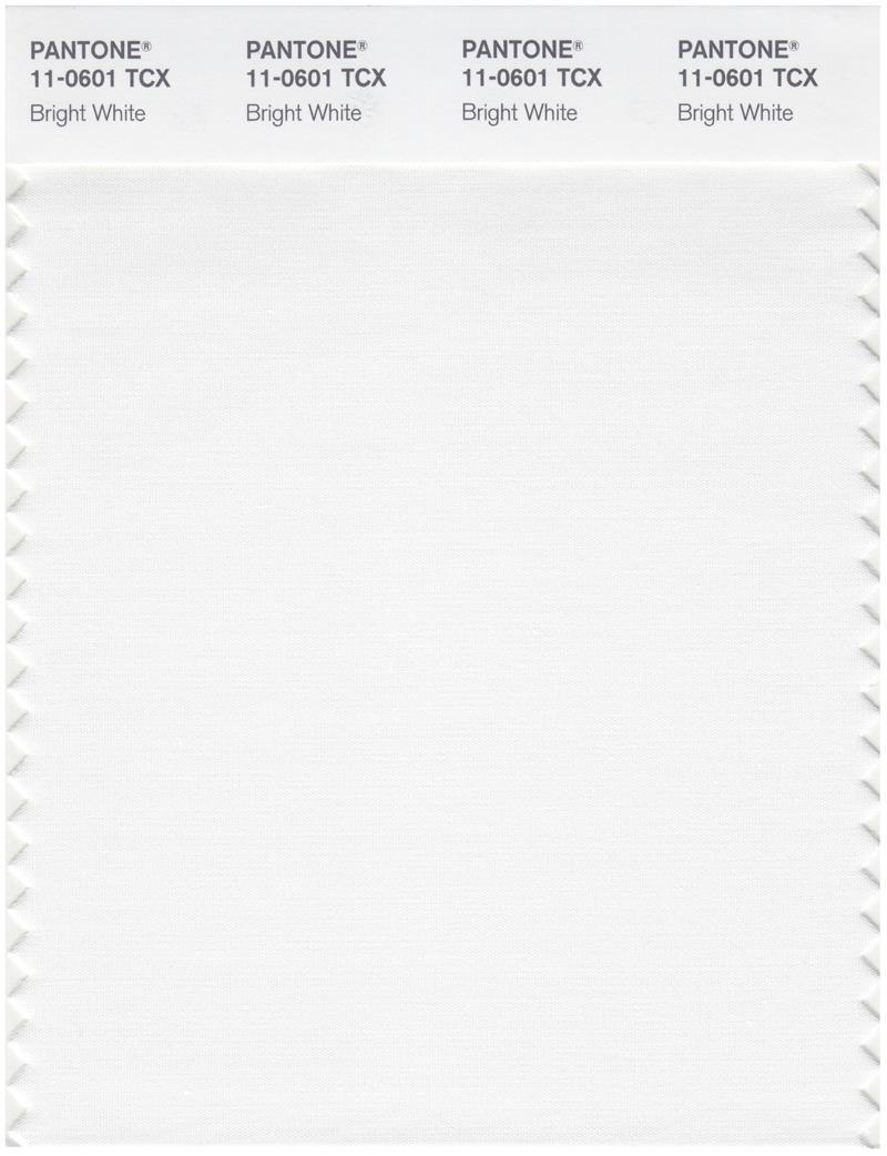 Pantone Smart 11-0601 TCX Color Swatch Card | Bright White