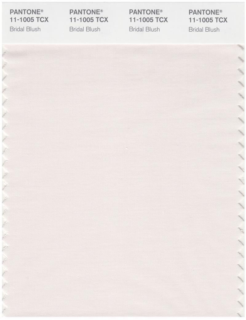 Pantone Smart 11-1005 TCX Color Swatch Card | Bridal Blush | Magazine ...