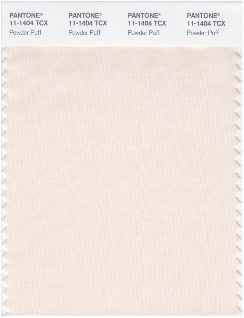 Pantone Smart 11-1404 TCX Color Swatch | Powder Puff | | Magazine
