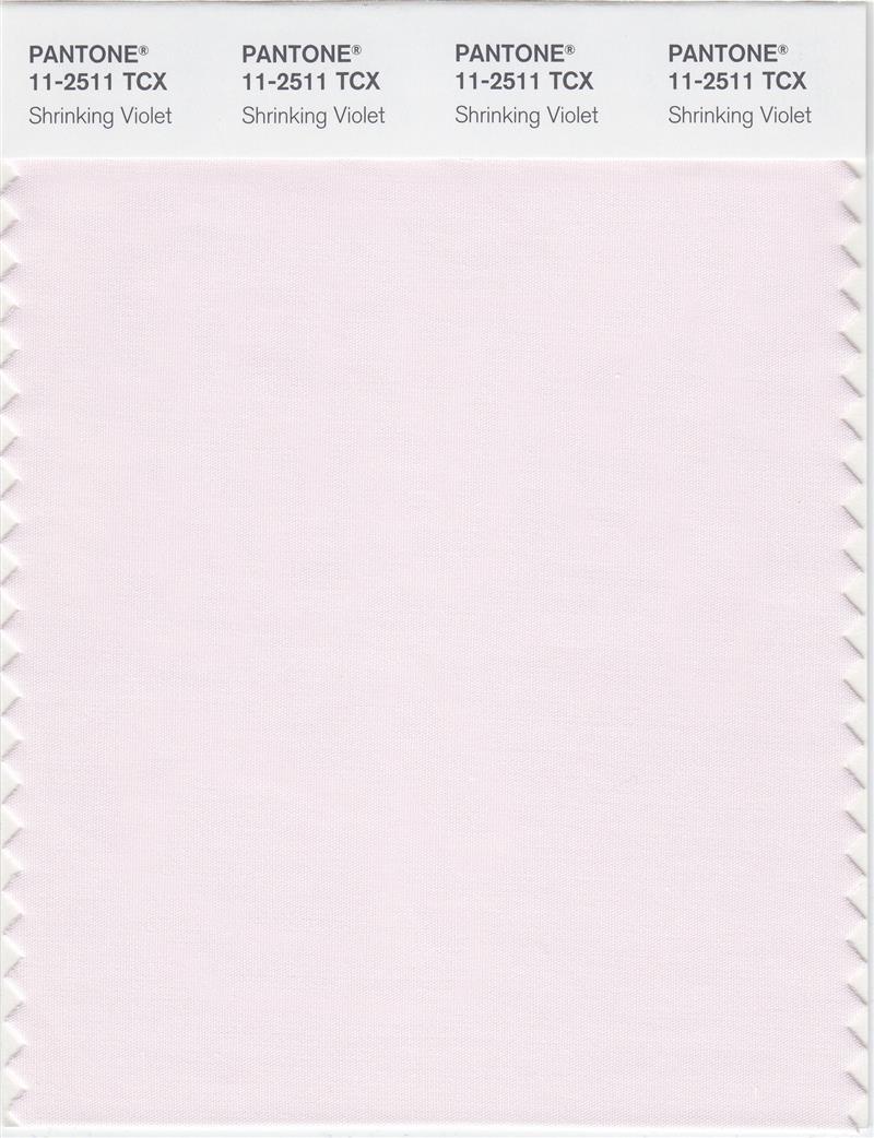 Pantone Smart 11-2511 TCX Color Swatch Card | Shrinking Violet ...