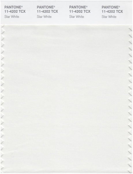 Con lăn Pantone Smart 11-4202 TCX Color Swatch Card | Star White