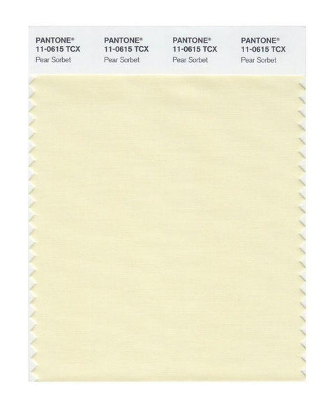 Pantone Smart 11-0615 TCX Color Swatch Card | Pear Sorbet