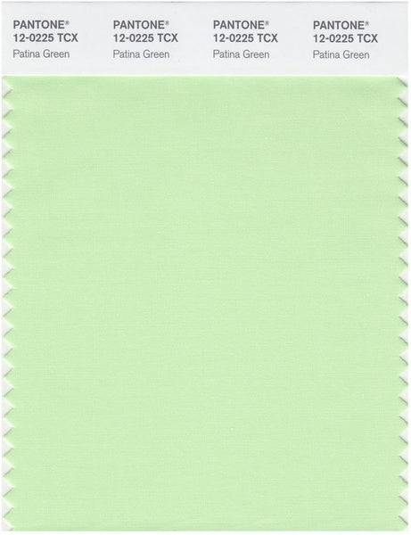 Pantone Smart 12-0255 TCX Color Swatch Card | Patina Green