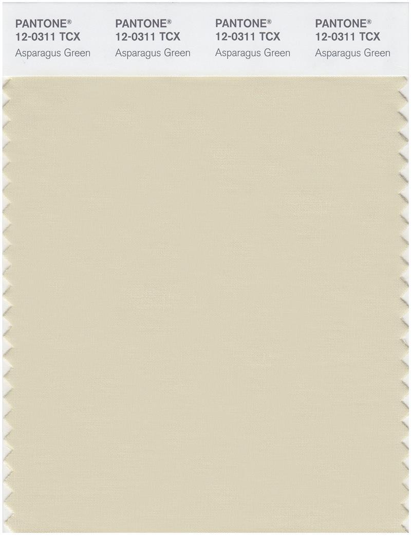 Pantone Smart 12-0311 TCX Color Swatch Card | Asparagus Green