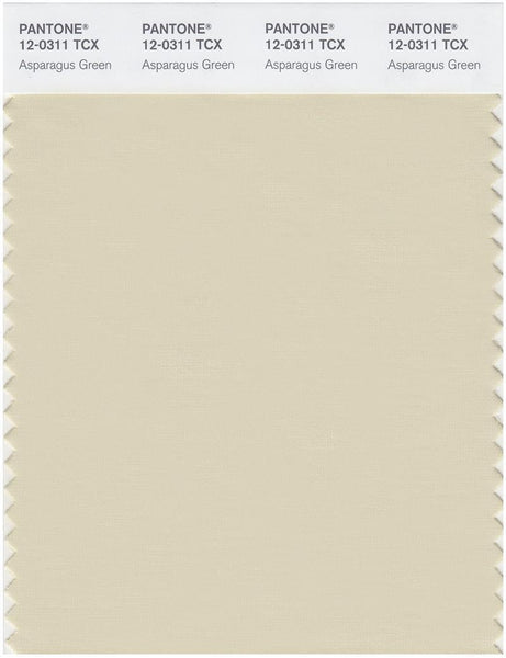 Pantone Smart 12-0311 TCX Color Swatch Card | Asparagus Green