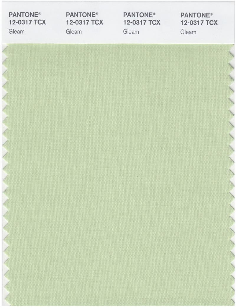 Pantone Smart 12-0317 TCX Color Swatch Card | Gleam