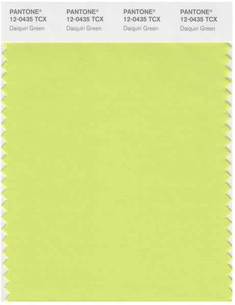 Pantone Smart 12-0435 TCX Color Swatch Card | Daiquiri Green
