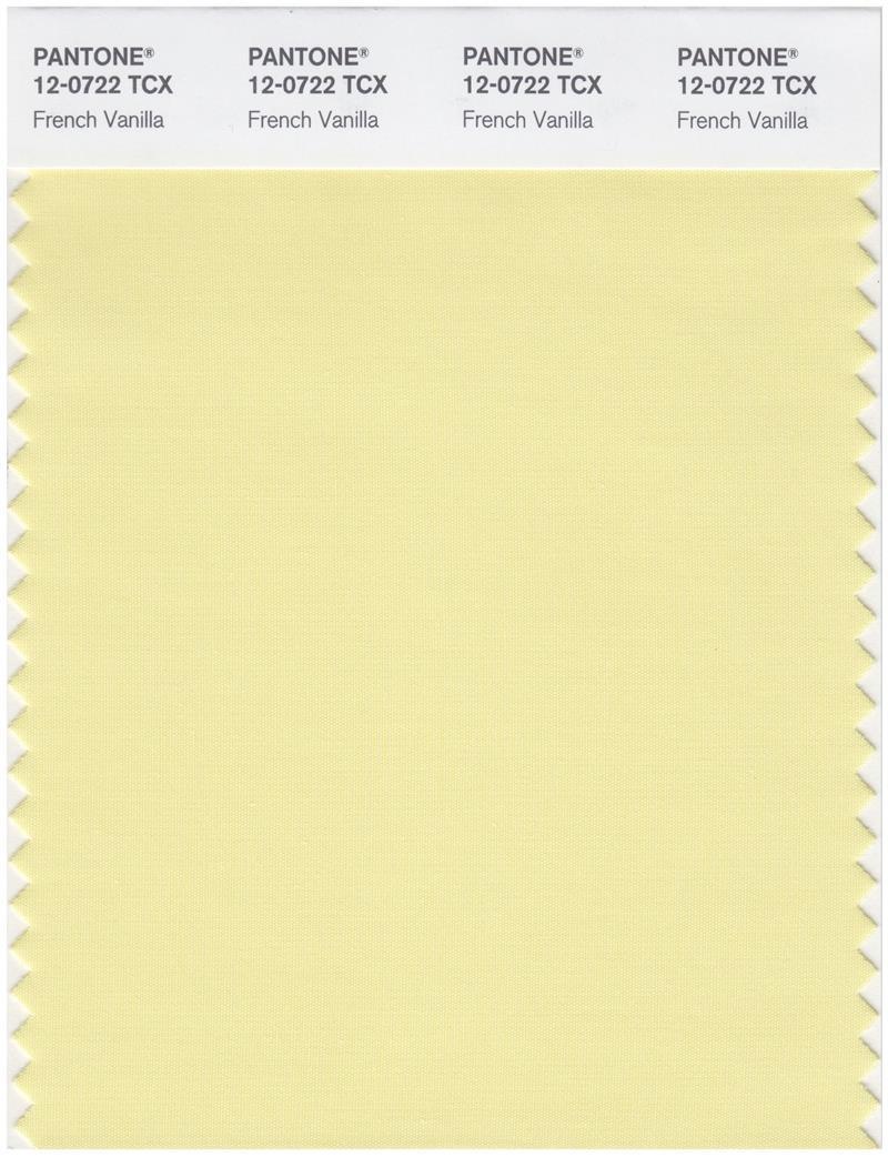 Pantone Smart 12-0722 TCX Color Swatch Card | French Vanilla