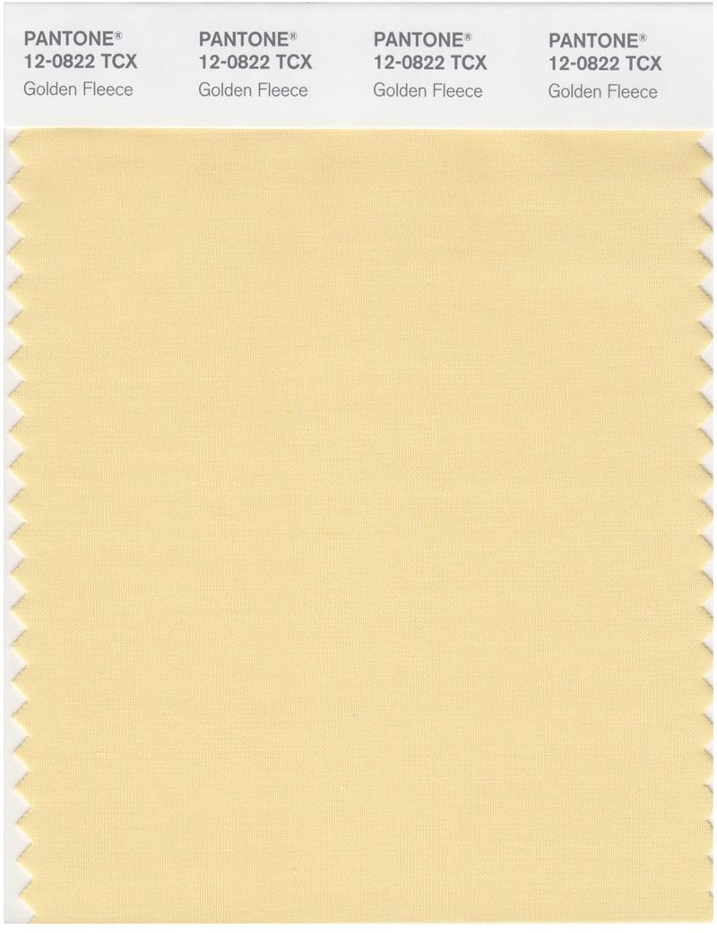 Pantone Smart 12-0822 TCX Color Swatch Card | Golden Fleece