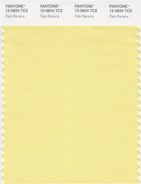 Pantone Smart 12-0824 TCX Color Smart Card | Pale Banana