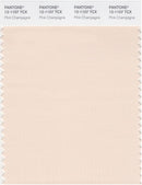 Pantone Smart 12-1107 TCX Color Swatch Card | Pink Champagne