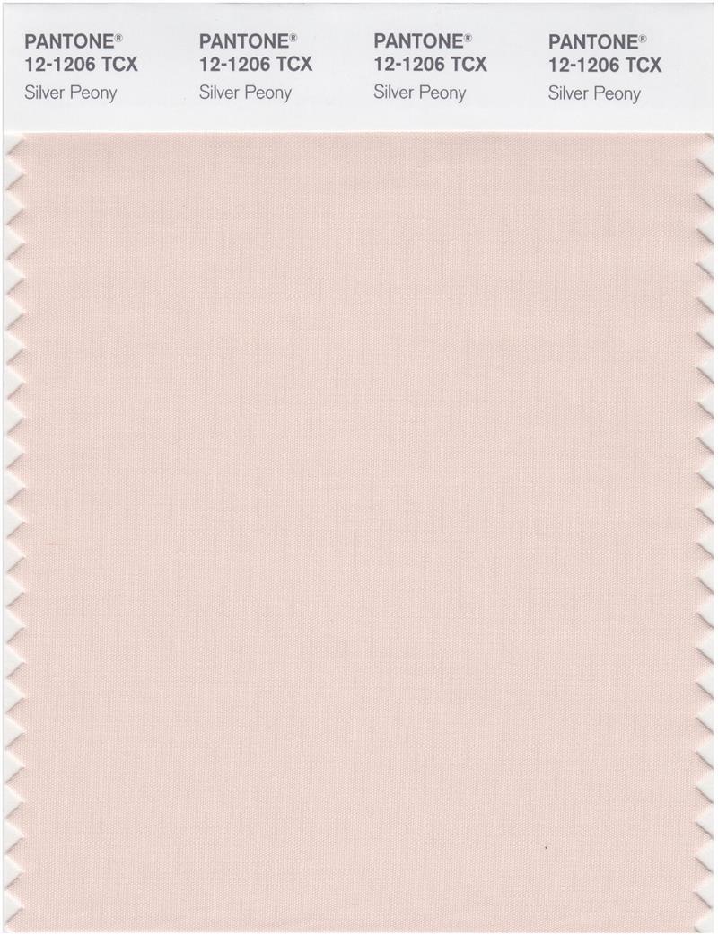 Pantone Smart 12-1206 TCX Color Swatch Card | Silver Peony