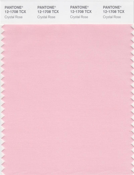Pantone Smart 12-1708 TCX Color Swatch Card | Crystal Rose