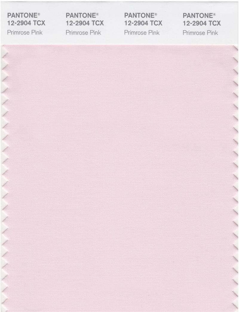 Pantone Smart 12-2904 TCX Color Swatch Card | Primrose Pink